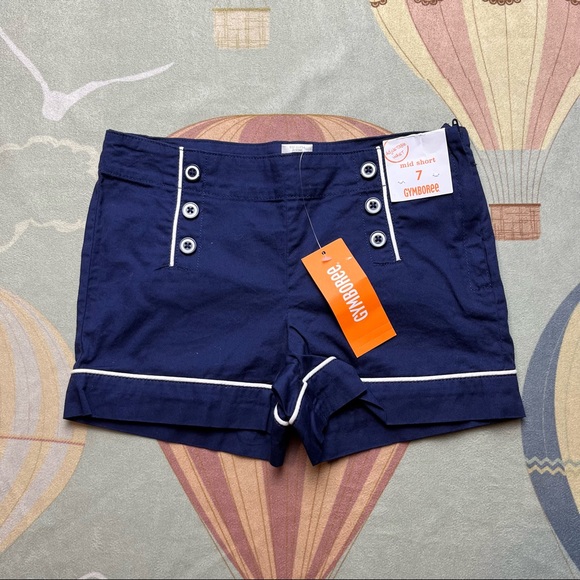Gymboree Other - Gymboree Parisian Afternoon Navy Shorts 7 Years